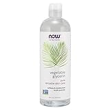 NOW Solutions, Vegetable Glycerin, 100% Pure, Versatile Skin Care, Softening and Moisturizing, 16-Ounce