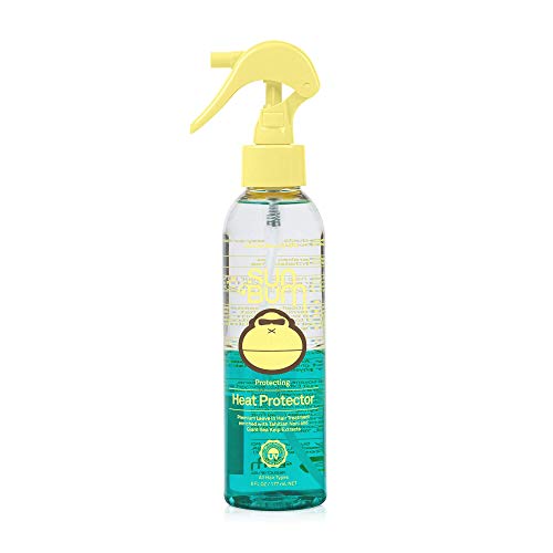 Sun Bum Heat Protector Spray | Vegan and Cruelty Free Hair Protecting Spray for All Hair Types | 6 oz