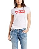 Levi's Women's Perfect Tee 2.0 Shirt, Core Batwing White , Large