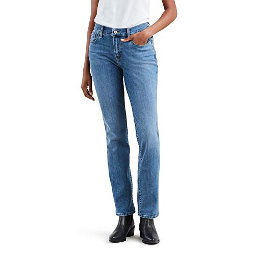 Levi's Women's Straight 505 Jeans, Sparkly Night Sky, 31 (US 12) M