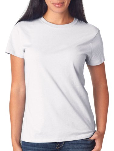 Hanes Women's Nano T-Shirt, Medium, White
