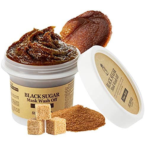 Skinfood Black Sugar Mask Wash Off Exfoliator, 3.53 Ounce